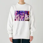 モダンラヂオの【昭和ヤンキー少女】 Heavyweight Crew Neck Sweatshirt