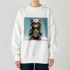 GreAの猫 Heavyweight Crew Neck Sweatshirt