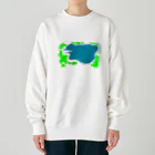 dot_exampleのさかな Heavyweight Crew Neck Sweatshirt