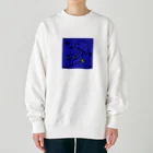 handmade asyouareの天の川クラゲ Heavyweight Crew Neck Sweatshirt