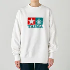 おもしろいTシャツ屋さんのTAIMA 大麻 大麻草 マリファナ cannabis marijuana  Heavyweight Crew Neck Sweatshirt