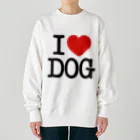 I LOVE SHOPのI LOVE DOG-アイラブドッグ- Heavyweight Crew Neck Sweatshirt