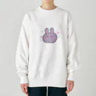 とろけるうさぎのうさぎと惑星 Heavyweight Crew Neck Sweatshirt