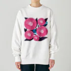 yucca-ticcaの花模様３ Heavyweight Crew Neck Sweatshirt