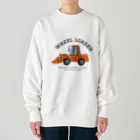 n0k0のホイールローダー Heavyweight Crew Neck Sweatshirt