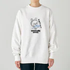 ともぞー(ひねくれうさぎ)のひねくれうさぎ「アチョーッ」 Heavyweight Crew Neck Sweatshirt