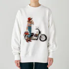 桜音ことこ企画のお気に入りのバイク Heavyweight Crew Neck Sweatshirt