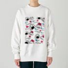 タカのおにぎりlove Heavyweight Crew Neck Sweatshirt