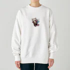 SAYURIAのPinkCat Heavyweight Crew Neck Sweatshirt