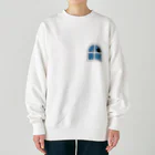 shiropurinのおやすみねこ Heavyweight Crew Neck Sweatshirt