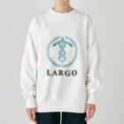 NPO法人LARGOのNPO法人LARGO 公式ロゴアイテム Heavyweight Crew Neck Sweatshirt