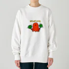 なでしこ@デザインのがんばってね！応援してくれるタコさんウィンナー Heavyweight Crew Neck Sweatshirt