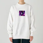 パンクビビッド•ピエロ団のパンクビビッド・ピエロキャット kAsumI Heavyweight Crew Neck Sweatshirt