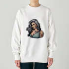 streetsnapのUrban Inked Chic、片面プリントスウェット、期間限定 Heavyweight Crew Neck Sweatshirt