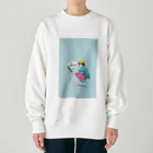 ちりげむしのCAPandKABUTOGANI Heavyweight Crew Neck Sweatshirt