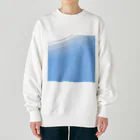 UsamaruのLOOK UP！(正方形) Heavyweight Crew Neck Sweatshirt