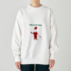 lalauのdemeサンタ Heavyweight Crew Neck Sweatshirt