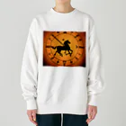 the blue seasonの射手座 Heavyweight Crew Neck Sweatshirt