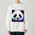 クリエイティブ・クリーチャーショップの蛍光ポップPANDA Heavyweight Crew Neck Sweatshirt