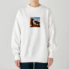 ぴその部屋のサウジアラビアシリーズ Heavyweight Crew Neck Sweatshirt