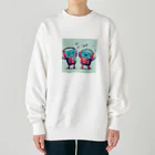 Chrono Tech HeritageのSynth Vibe Echo Sweater Heavyweight Crew Neck Sweatshirt