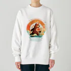 Yaya-rrのクマメール便 Heavyweight Crew Neck Sweatshirt