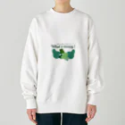 It's a small world_Haggyの草生えた越えて苔むした Heavyweight Crew Neck Sweatshirt