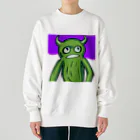 おじさんショップの可愛いモンスター Heavyweight Crew Neck Sweatshirt