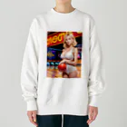 ボウリング アートショップのBowling 90's  Girl Heavyweight Crew Neck Sweatshirt