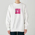 nozomi-mama-shop♪のI love balletグッズ🩰 Heavyweight Crew Neck Sweatshirt