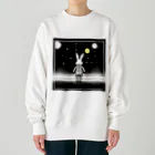 kota.の宇宙のうさぎ Heavyweight Crew Neck Sweatshirt