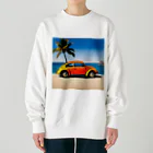 転倒無視のボサノヴァビーチ Heavyweight Crew Neck Sweatshirt