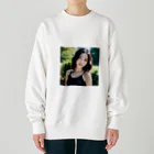 AI美女（appurin）公式グッズの斎藤綾華 Heavyweight Crew Neck Sweatshirt