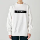 STUNTのSTUNT ボックスロゴ Heavyweight Crew Neck Sweatshirt