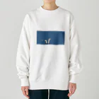 ぱぴこの限定品 ちんあなごグッズ Heavyweight Crew Neck Sweatshirt