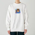 ZUKASAMAのワイルドな虎🐯 Heavyweight Crew Neck Sweatshirt