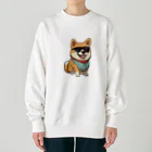 lilymummy リリマミのイカした柴犬 Heavyweight Crew Neck Sweatshirt