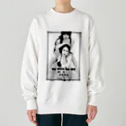 #眠れる怖い話のnemiukowa_03 Heavyweight Crew Neck Sweatshirt