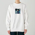 toukainogennの星に向かって Heavyweight Crew Neck Sweatshirt