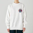 dogsdream8246のプードルめがね Heavyweight Crew Neck Sweatshirt