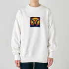 Ai蜂谷流歌によるオシャレ販売のライカ星 Heavyweight Crew Neck Sweatshirt