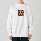 getprizeのドット絵の犬 Heavyweight Crew Neck Sweatshirt