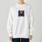 ネコピコshopのスパイ猫 Heavyweight Crew Neck Sweatshirt