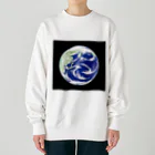 soundmobuの地球と星たち Heavyweight Crew Neck Sweatshirt