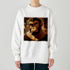 schaalの退屈な類人猿のNFT Heavyweight Crew Neck Sweatshirt