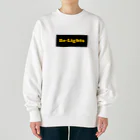 ジュニアマーチングバンド“Be-Lights”の文字ロゴバージョン｜黒 Heavyweight Crew Neck Sweatshirt