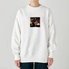 舞七里夜の鍛冶屋 Heavyweight Crew Neck Sweatshirt