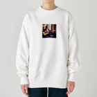 Stylishのシンガーの表現 Heavyweight Crew Neck Sweatshirt