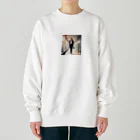 Stylishのアクティブウーマン Heavyweight Crew Neck Sweatshirt