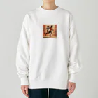 N氏のデザイン倉庫(Mr. N's Design Warehouse)のランニング好きの君へ Heavyweight Crew Neck Sweatshirt